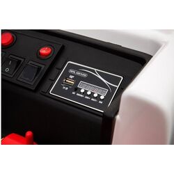 Электрогрузовик Lean Cars Police Truck (Black) Thumb