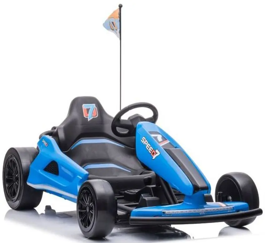 Kart electric Lean Cars Go-Cart A-035 (Blue) - 2
