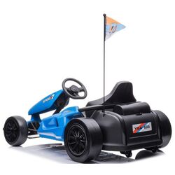 Kart electric Lean Cars Go-Cart A-035 (Blue) Thumb