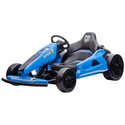 Kart electric Lean Cars Go-Cart A-035 (Blue)