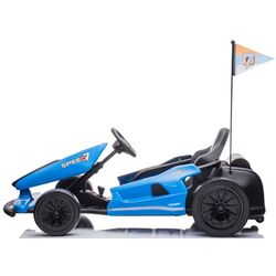 Kart electric Lean Cars Go-Cart A-035 (Blue) Thumb