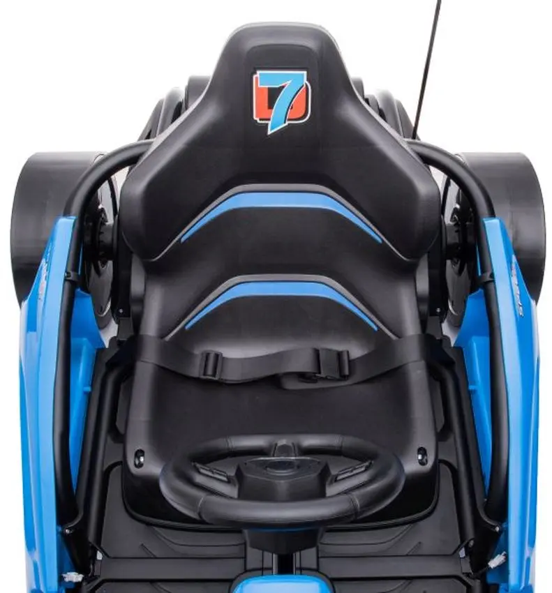 Kart electric Lean Cars Go-Cart A-035 (Blue) - 6