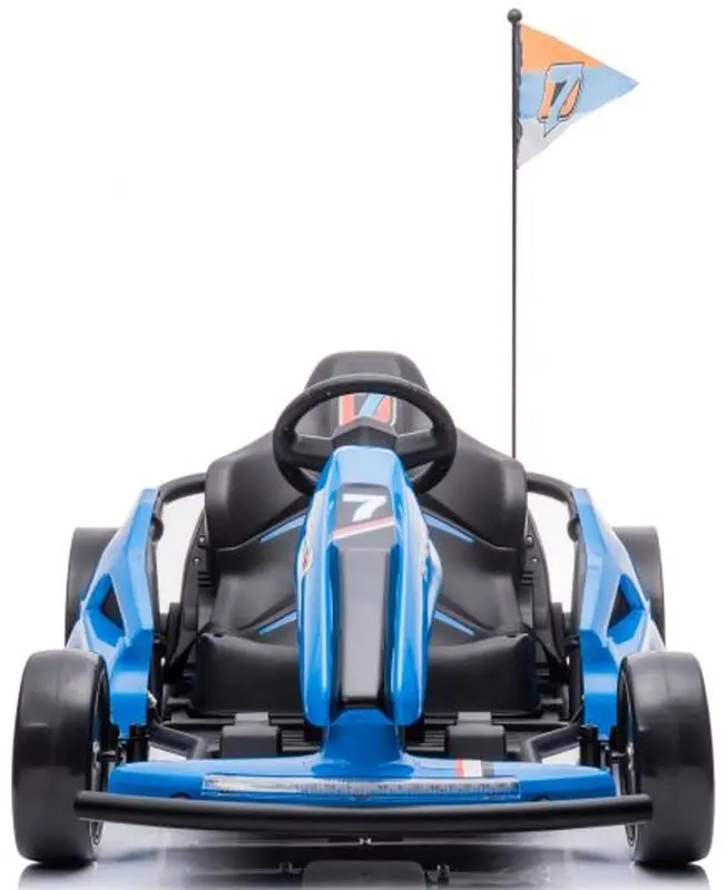 Kart electric Lean Cars Go-Cart A-035 (Blue) - 7