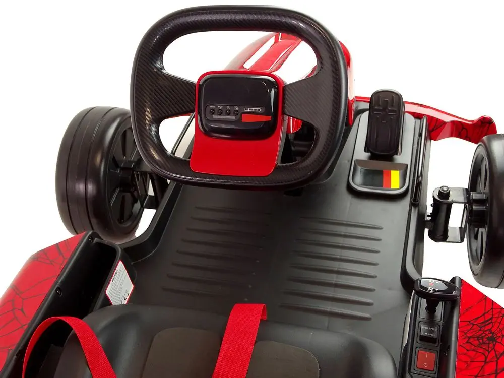 Kart electric Lean Cars Go-Kart XMX619 (Red/Black) - 8