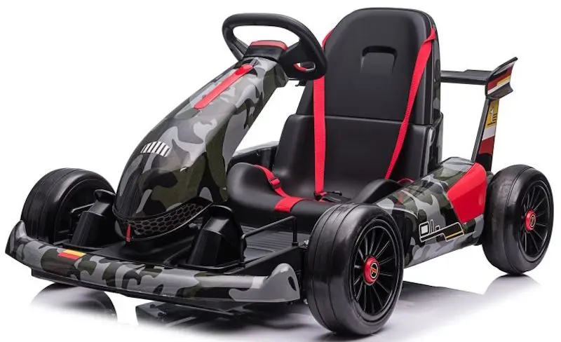 Kart electric Lean Cars XMX619 (Grey/Camo) - 4