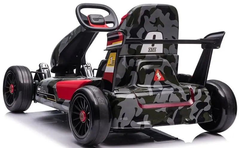 Kart electric Lean Cars XMX619 (Grey/Camo) - 6