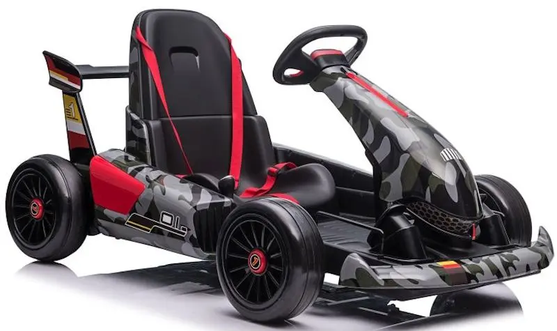 Kart electric Lean Cars XMX619 (Grey/Camo) - 9