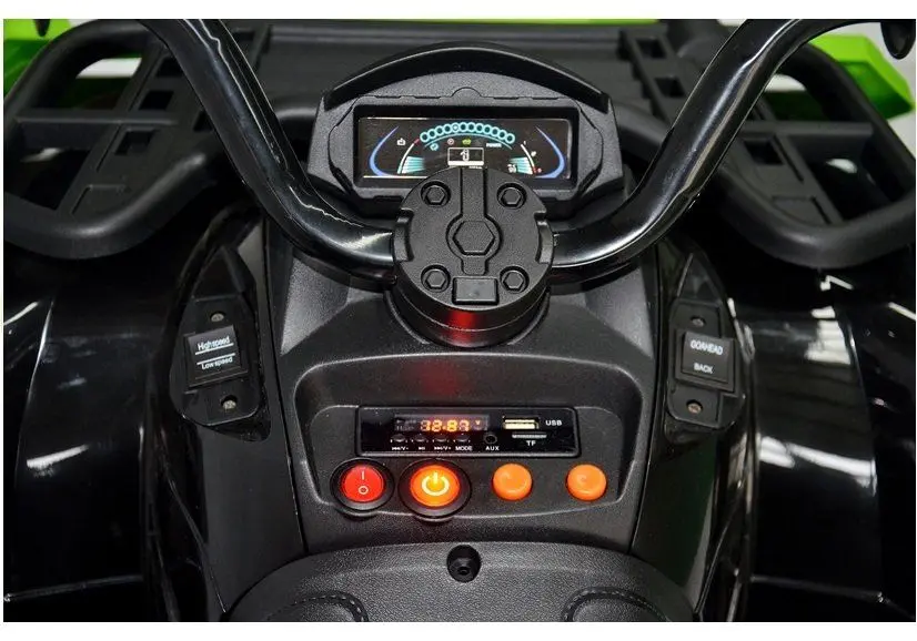 ATV electric Lean Cars BDM 0909 (White) - 3