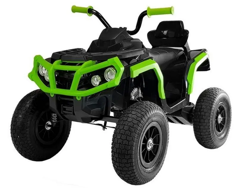 ATV electric Lean Cars BMD0906 Quad (Black/Green) - 4