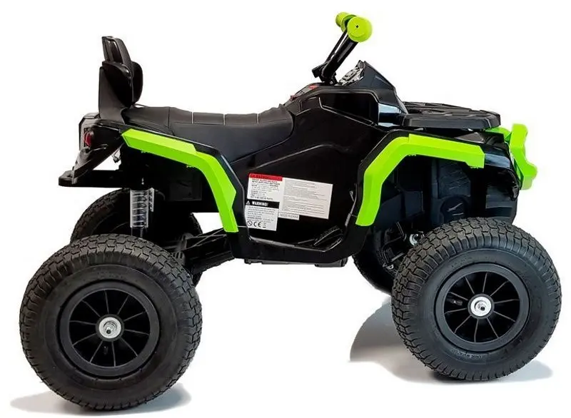 ATV electric Lean Cars BMD0906 Quad (Black/Green) - 3