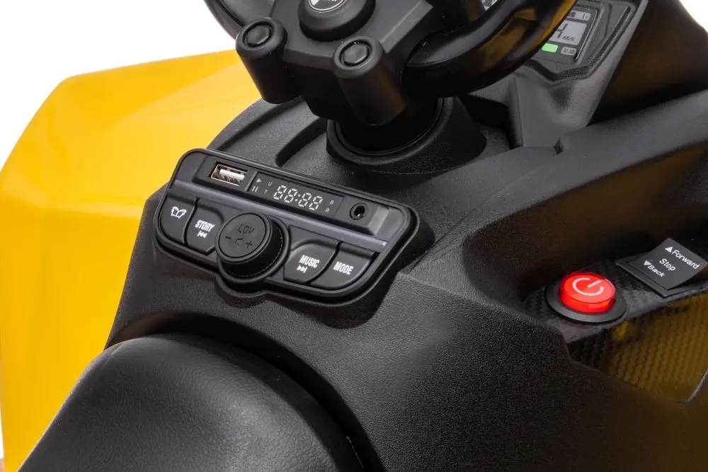 ATV electric Lean Cars DK-CA002 (Yellow/Black) - 6