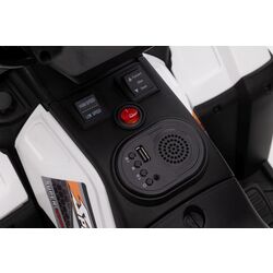 ATV electric Lean Cars JC915 (White/Black) Thumb