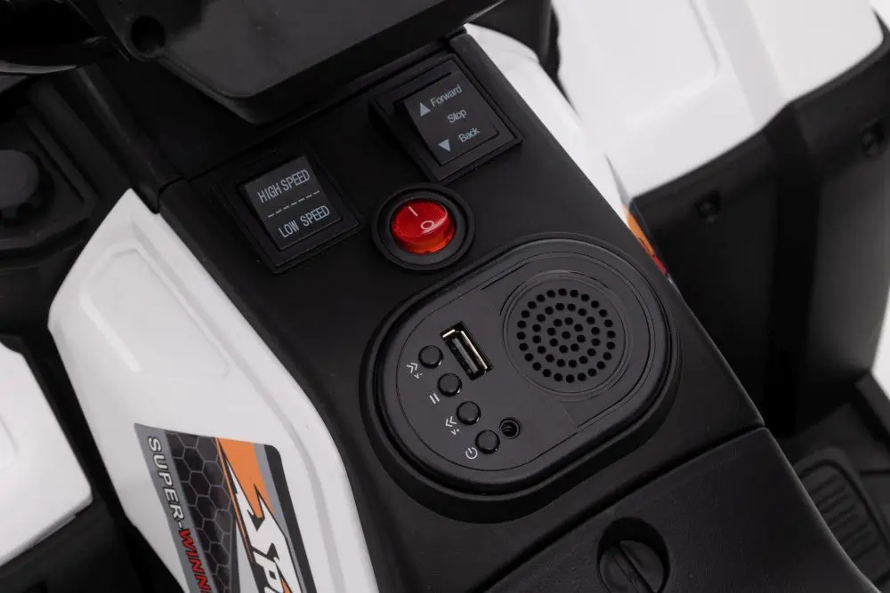 ATV electric Lean Cars JC915 (White/Black) - 11