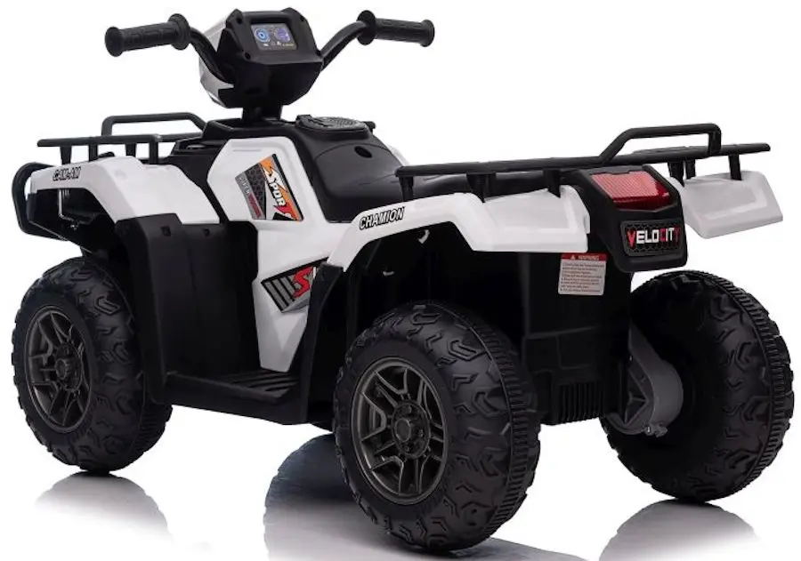 ATV electric Lean Cars JC915 (White/Black) - 3