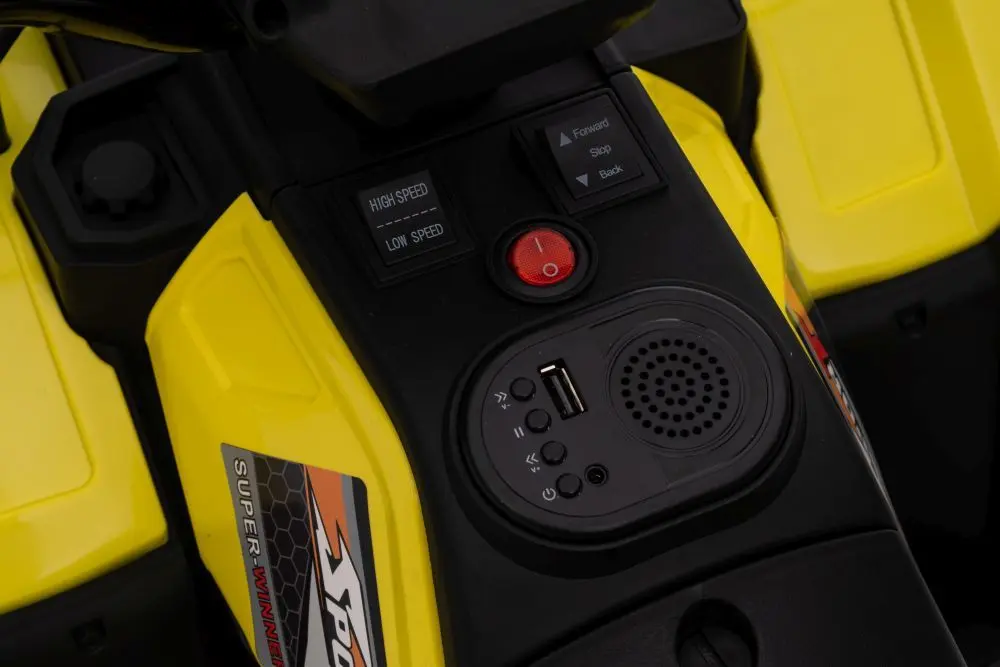 ATV electric Lean Cars JC915 (Yellow/Black) - 7