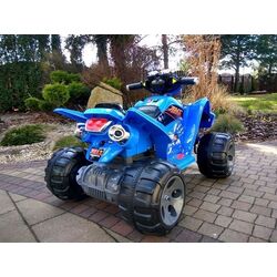 ATV electric Lean Cars Medium Quad 2036 (Blue) Thumb