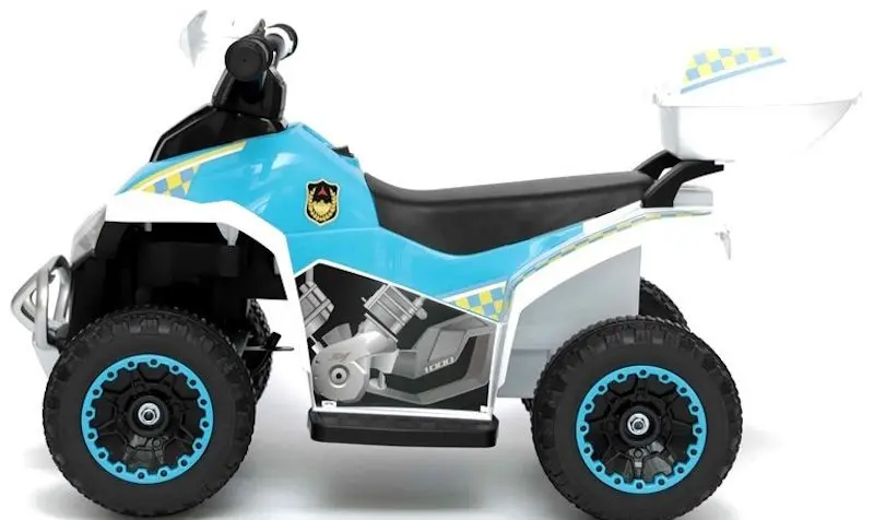 Электроквадроцикл Lean Cars Police YSA021A (White) - 2