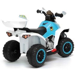 Электроквадроцикл Lean Cars Police YSA021A (White) Thumb