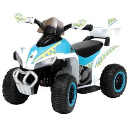 ATV electric Lean Cars Police YSA021A (White)