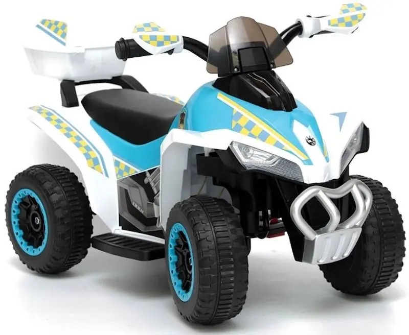 Электроквадроцикл Lean Cars Police YSA021A (White) - 4