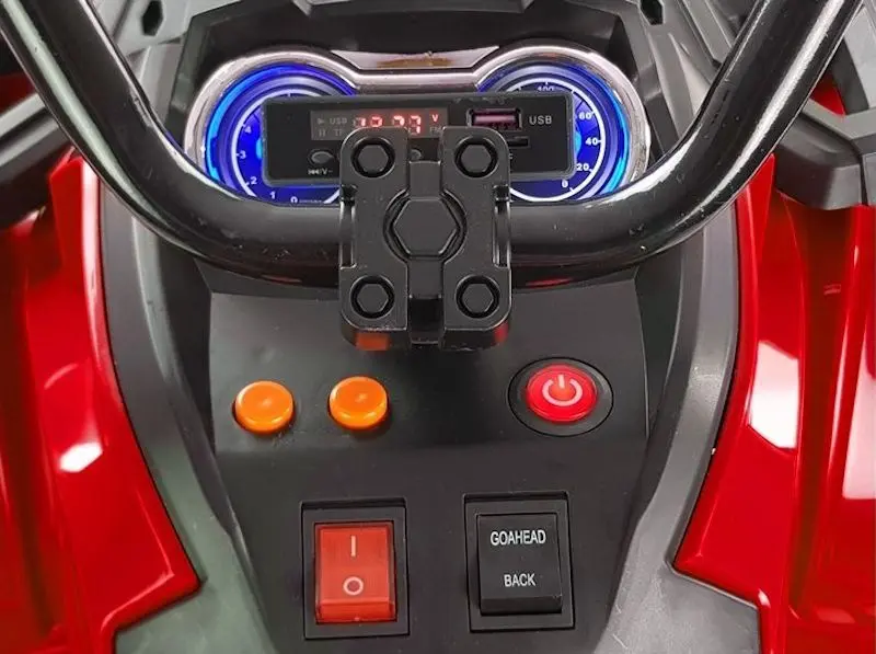 ATV electric Lean Cars Quad BDM0906 (Red) - 6