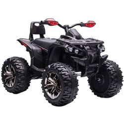 ATV electric Lean Cars Quad QLS-3288 (Black)