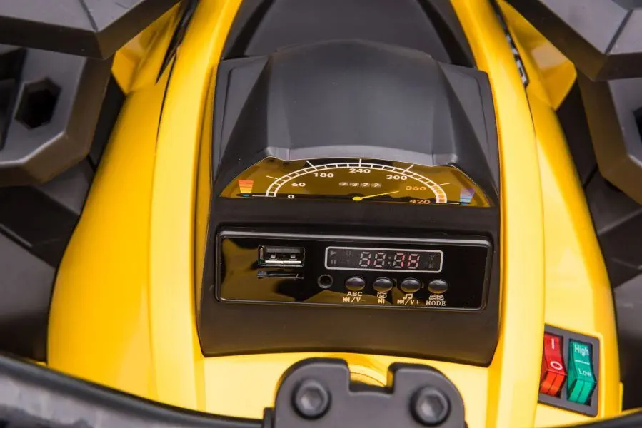 ATV electric Lean Cars Quad QLS-3288 (Yellow) - 11