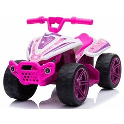 ATV electric Lean Cars Quad TR1805 (White/Pink) Thumb
