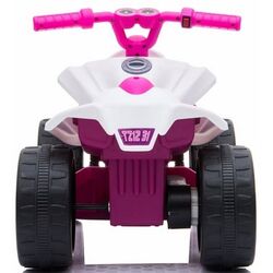 ATV electric Lean Cars Quad TR1805 (White/Pink) Thumb