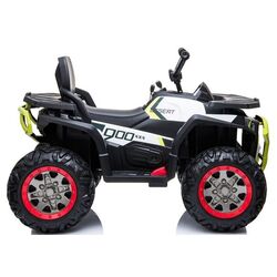 ATV electric Lean Cars Quad XMX607 (Black/White) Thumb