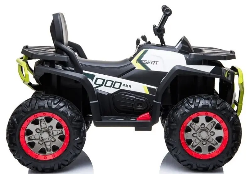 ATV electric Lean Cars Quad XMX607 (Black/White) - 3