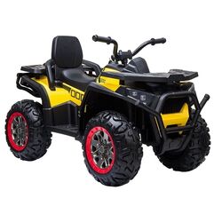ATV electric Lean Cars Quad XMX607 (Black/Yellow)