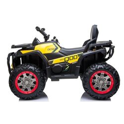 ATV electric Lean Cars Quad XMX607 (Black/Yellow) Thumb