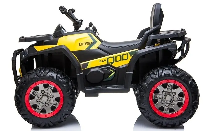 ATV electric Lean Cars Quad XMX607 (Black/Yellow) - 4