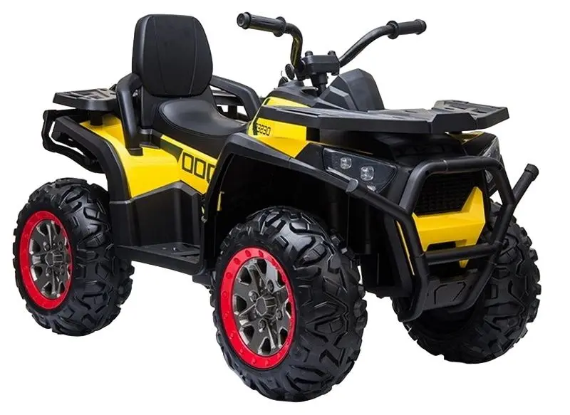 ATV electric Lean Cars Quad XMX607 (Black/Yellow)