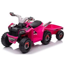 ATV electric cu remorcă Lean Cars XMX630T (Pink) Thumb