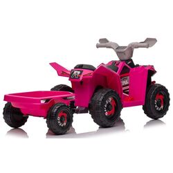 ATV electric cu remorcă Lean Cars XMX630T (Pink) Thumb