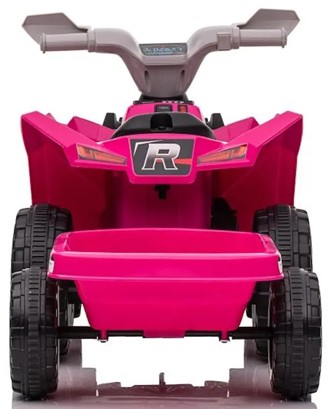 ATV electric cu remorcă Lean Cars XMX630T (Pink) - 5