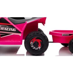 ATV electric cu remorcă Lean Cars XMX630T (Pink) Thumb