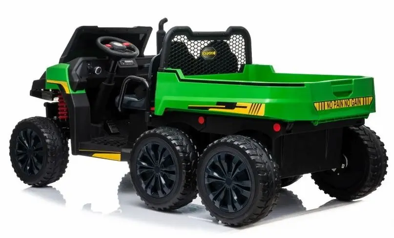 Masinuta electrica Lean Cars A730-2 (Green/Black) - 4