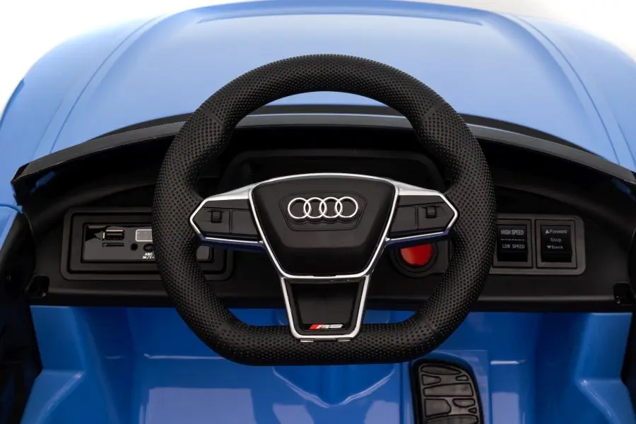Masinuta electrica Lean Cars Audi E-Tron GT QLS-6888 (Blue) - 4