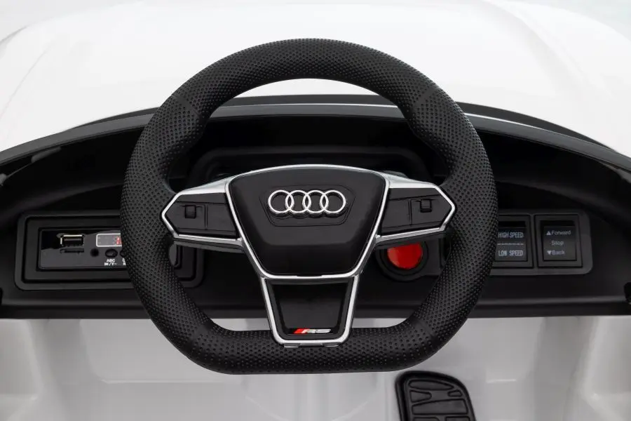 Masinuta electrica Lean Cars Audi E-Tron GT QLS-6888 (White) - 8