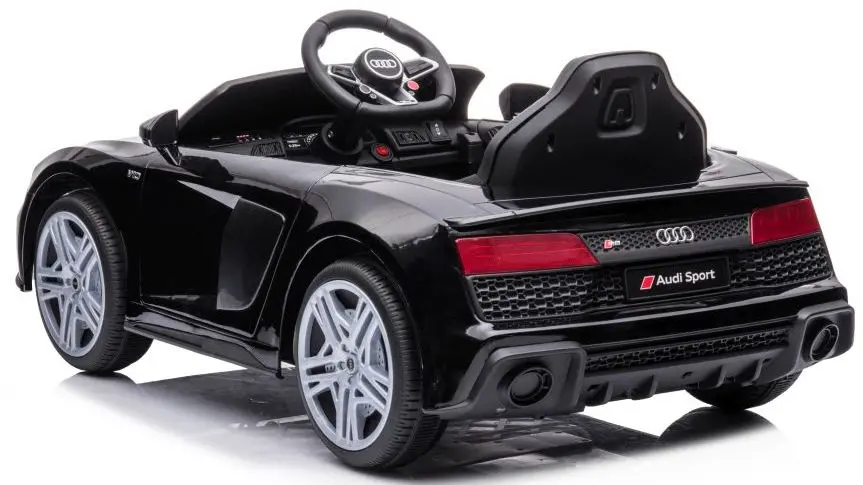 Masinuta electrica Lean Cars Audi R8 Lift A300 (Black) - 2