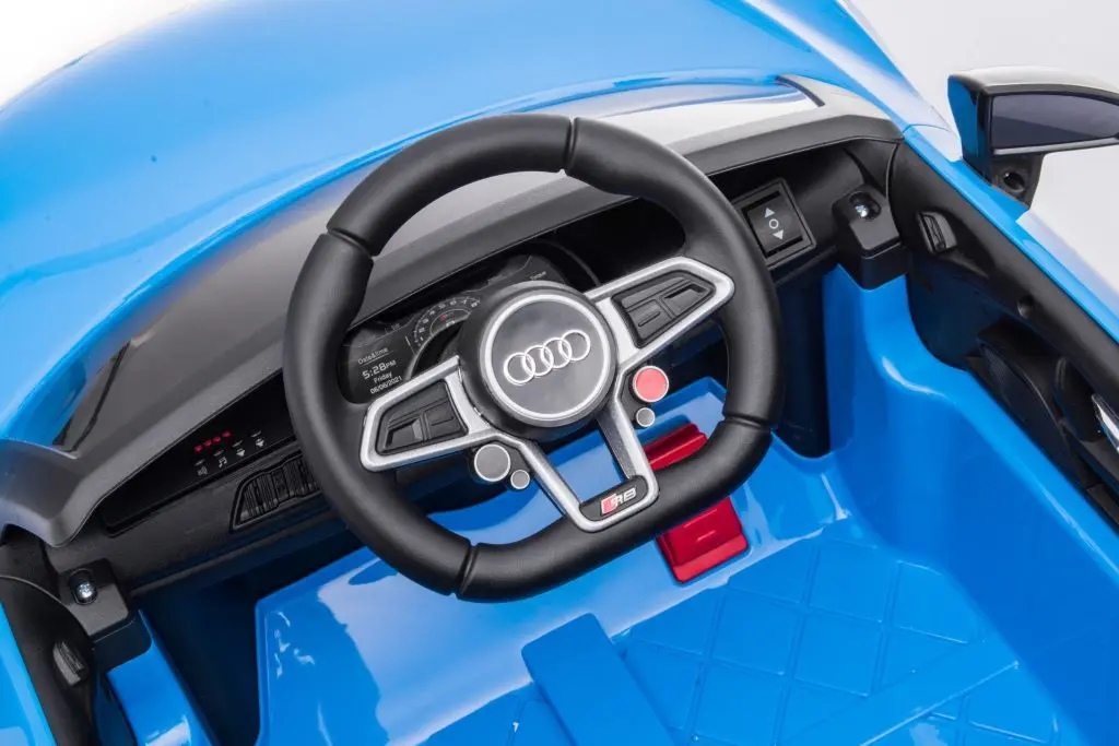Masinuta electrica Lean Cars Audi R8 Lift A300 (Blue) - 8