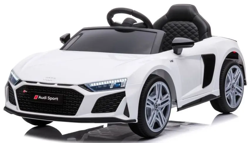 Masinuta electrica Lean Cars Audi R8 Lift A300 (White) - 2