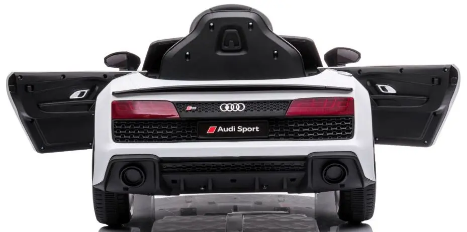 Masinuta electrica Lean Cars Audi R8 Lift A300 (White) - 4
