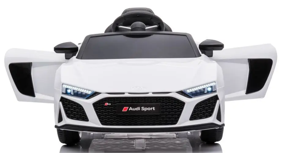 Masinuta electrica Lean Cars Audi R8 Lift A300 (White) - 8