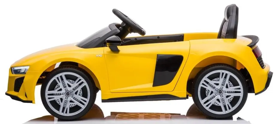 Masinuta electrica Lean Cars Audi R8 Lift A300 (Yellow) - 8
