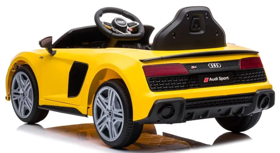Masinuta electrica Lean Cars Audi R8 Lift A300 (Yellow) - 7