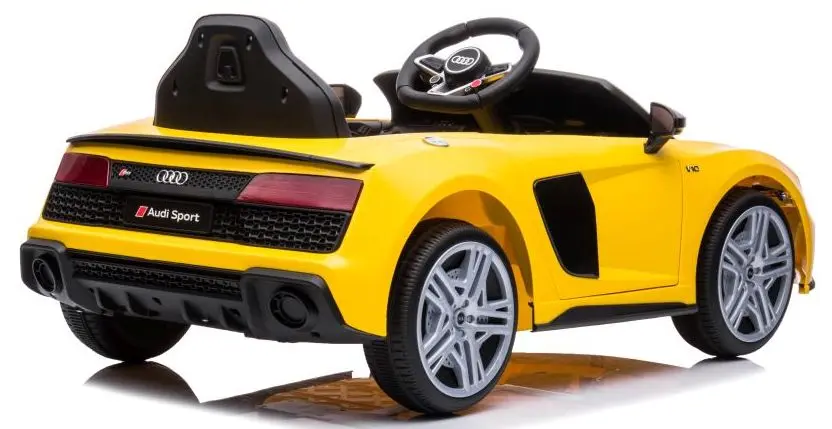 Masinuta electrica Lean Cars Audi R8 Lift A300 (Yellow) - 5